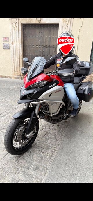 Ducati Multiestrada 1260 Enduro Roja/Plata