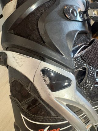 Patines en línea y bolsa de transporte