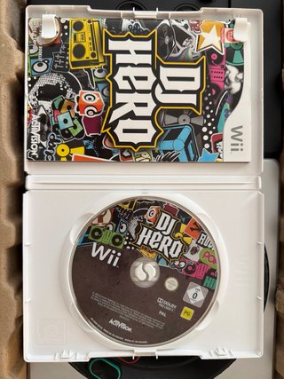 DJ Hero Wii - Controlador, Juego y Mando
