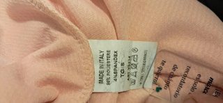 Camiseta rosa de manga corta Talla S