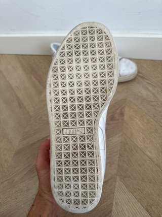 Zapatillas Puma Basket Blancas Talla 45