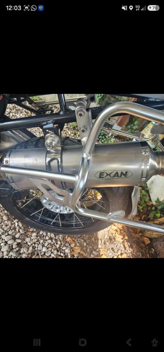 Scarico Exan Moto