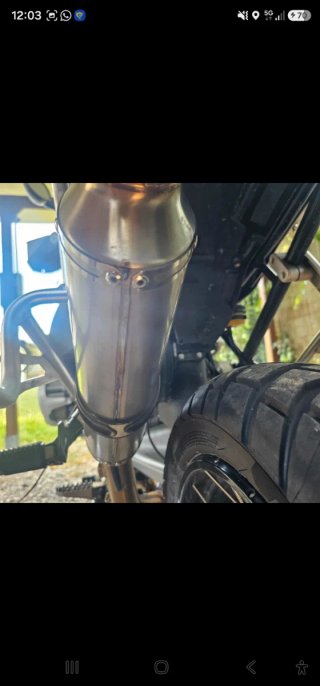 Scarico Exan Moto