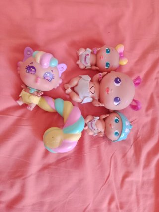 Muñecas Bellies Set
