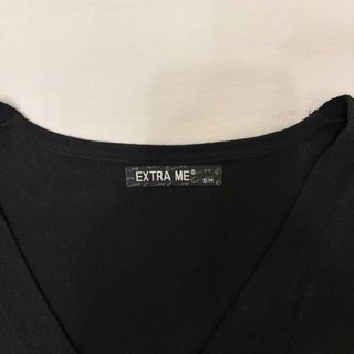 Chaqueta cardigan negra