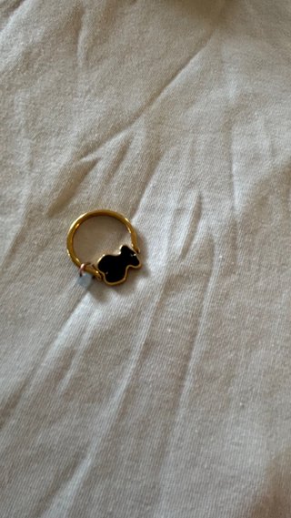 Anillo acero Oso Tous