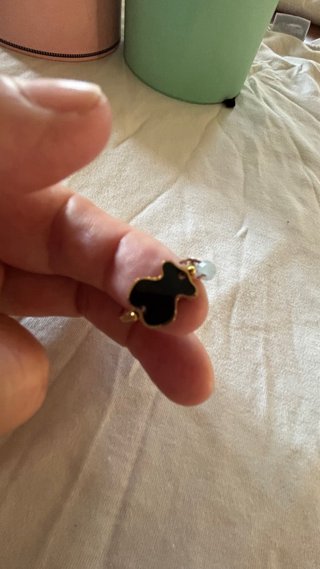 Anillo acero Oso Tous