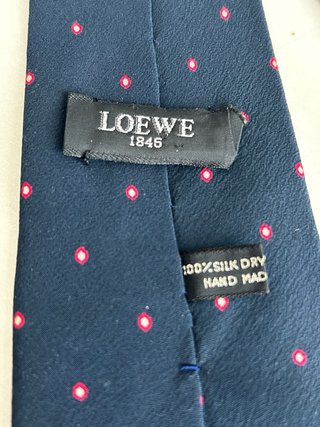 Corbata vintage LOEWE 1846