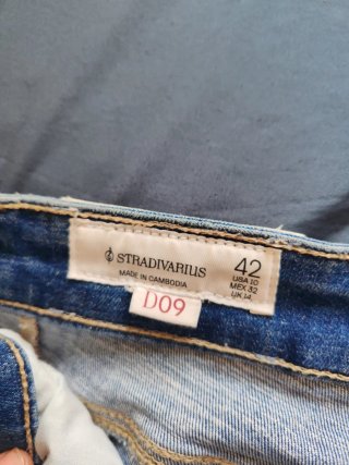 Vaqueros Stradivarius Azules