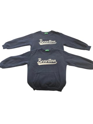 Sudadera Benetton Azul 4-5 años