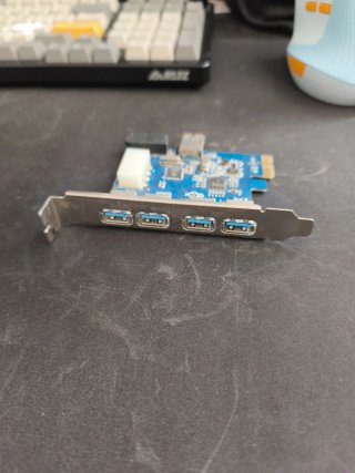 Tarjeta PCI-E 4 Puertos USB 3.0