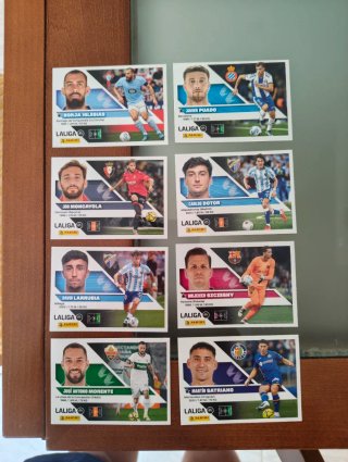8 Cromos LaLiga Panini 26-27 | Larrubia, Dotor