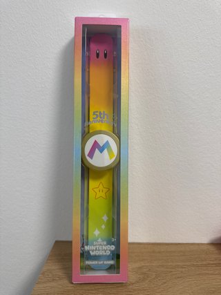 Pulsera 5th Aniversario Super Nintendo World
