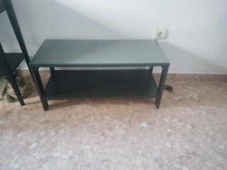Lote Mesita y Banco con Cristal ikea