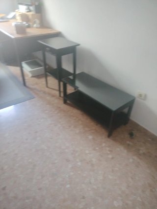 Lote Mesita y Banco con Cristal ikea