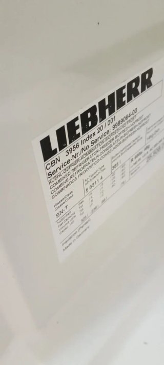 NEVERA COMBI LIEBHERR NO FROST ENERGÍA A+