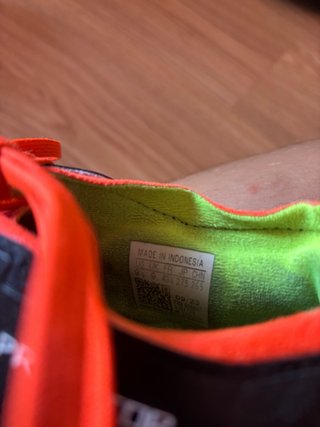Botas Fútbol Adidas Predator FG Negro Naranja