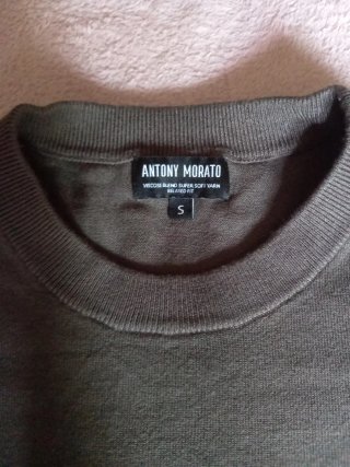Jersey Antony Morato Talla S Verde Oliva