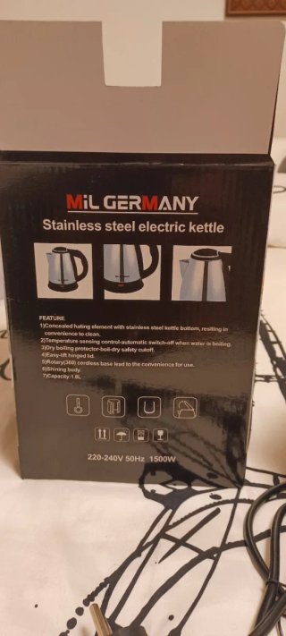 Tetera Eléctrica MIL GERMANY