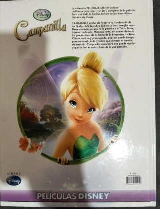 Libro + DVD Campanilla Disney
