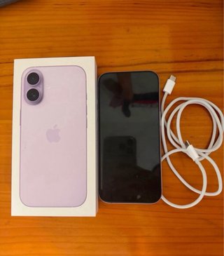 IPHONE 17 LAVANDA 256 GB CON CAJA,CABLE Y CARGADOR