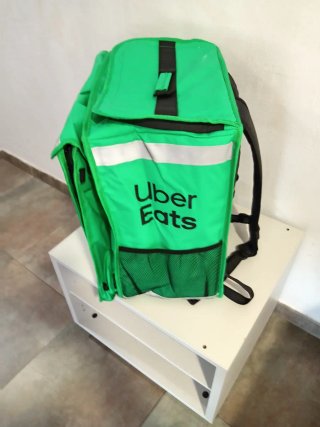 Mochila Uber Eats Cubica Telescópica
