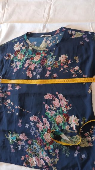 Liu Jo Blusa Fantasia Blu/Multicolor Tg. M