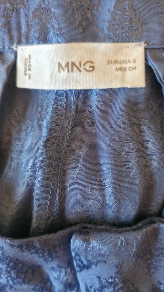 Conjunto Mango Teen Pantalón + Top Azul
