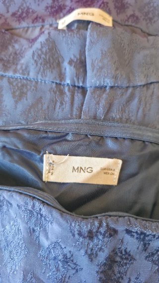 Conjunto Mango Teen Pantalón + Top Azul