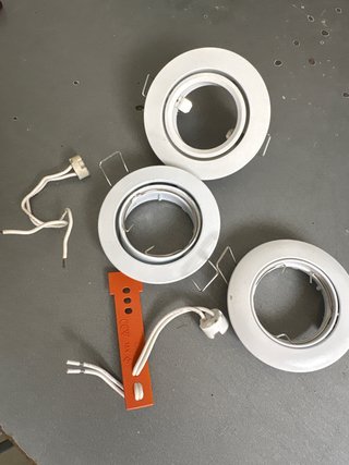 Ojos de buey empotrables (3 unidades)
