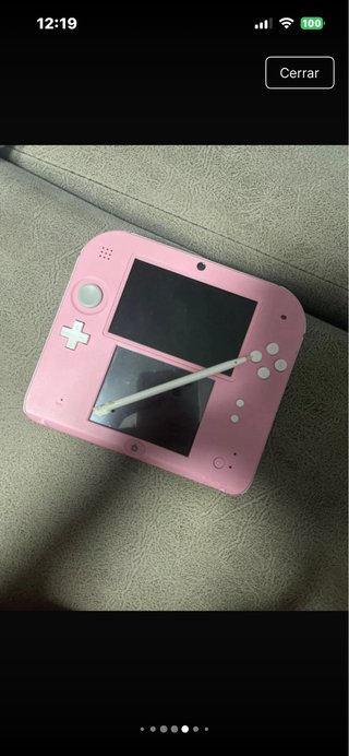 Nintendo 2DS Rosa + Juegos y Accesorios