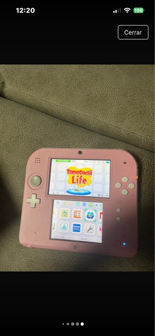 Nintendo 2DS Rosa + Juegos y Accesorios