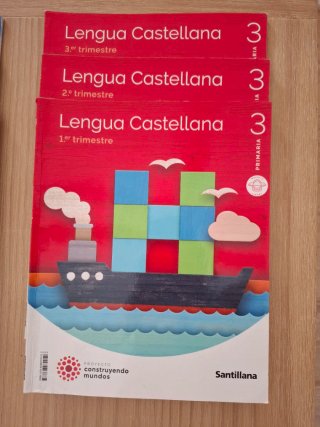 Libros de texto 3o primaria ceip numancia Soria