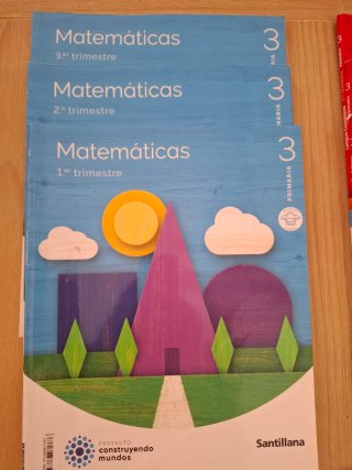 Libros de texto 3o primaria ceip numancia Soria