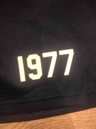 Pantalones cortos negros 1977