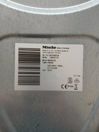 Lavatrice Miele W1 per parti