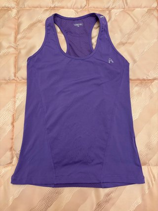 Camiseta deportiva HEAD morada talla S