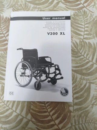 SILLA DE RUEDAS V300 talla XL