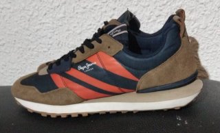 Zapatillas Pepe Jeans Azul y Marrón