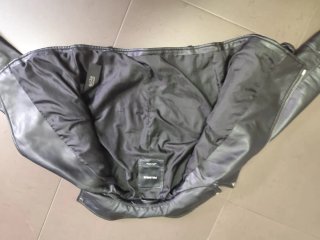 Chaqueta Biker Pull&Bear Negra Talla S