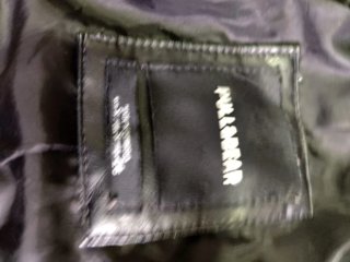 Chaqueta Biker Pull&Bear Negra Talla S