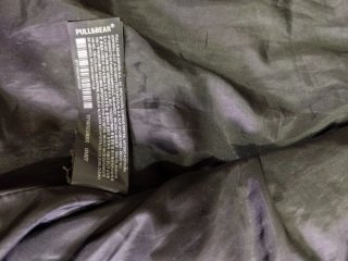 Chaqueta Biker Pull&Bear Negra Talla S
