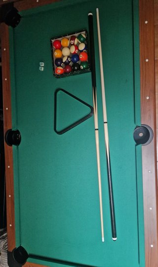 Mesa Multijuegos: Billar, Ping Pong y Air Hockey