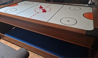 Mesa Multijuegos: Billar, Ping Pong y Air Hockey