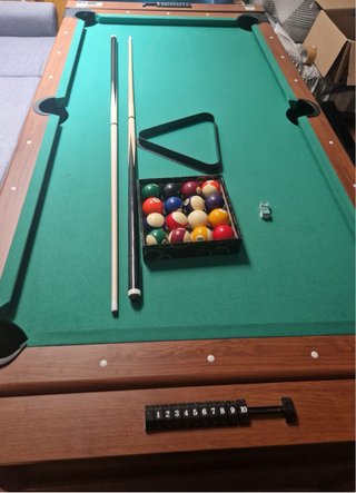 Mesa Multijuegos: Billar, Ping Pong y Air Hockey