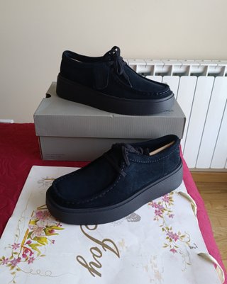 Derbies Clarks Torview Piel Negro Talla 39 de 130€