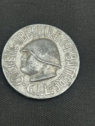 Insignia Mussolini Partido Fascista