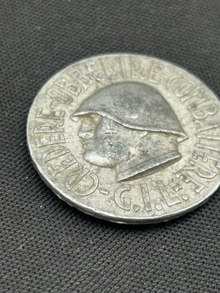 Insignia Mussolini Partido Fascista