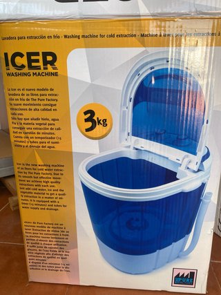 Lavadora ICER para extracción en frío