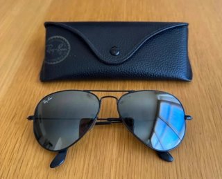 Gafas Ray Ban Aviador Negras